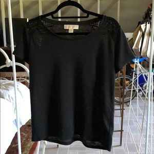 Michael Kors Black linen top